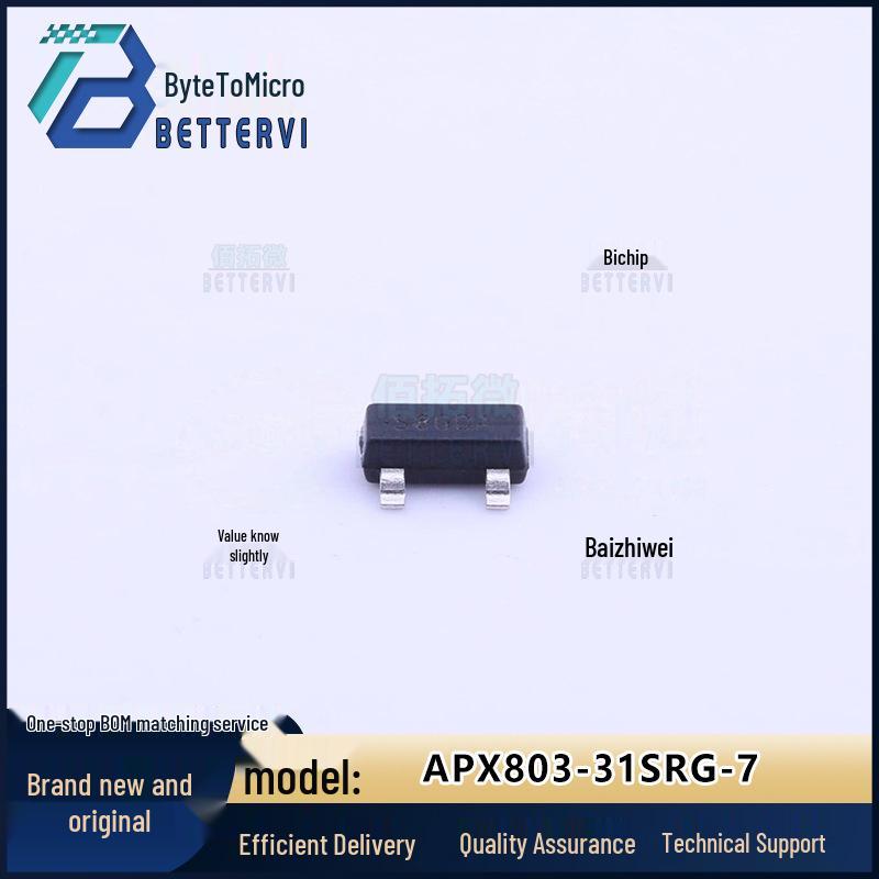 

Authentic DIODES APX803-31SRG-7 SOT-23 Monitoring & Reset Chip