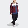 Adidas Originals Trefoil Anti-University Colorblock Jacket Men Jacket Burgundy HY7237