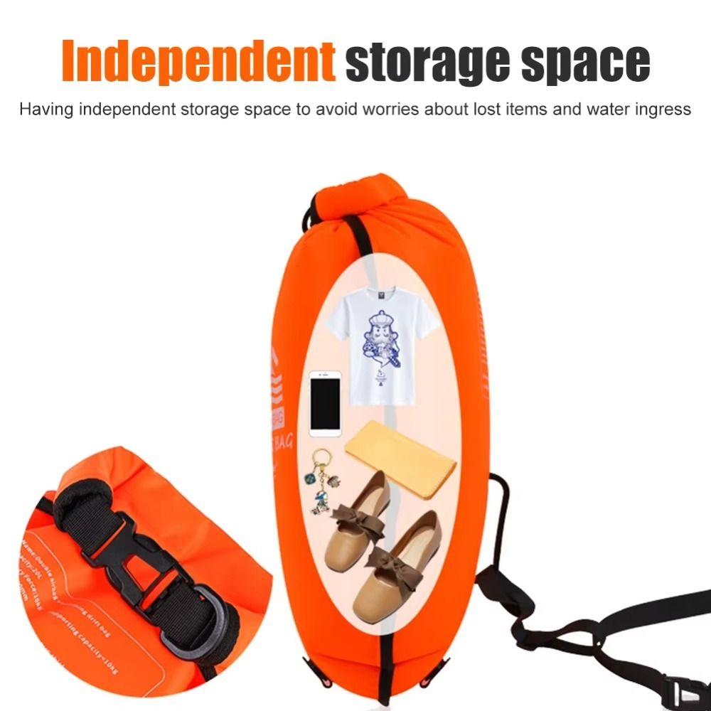 With Belt Water Separation Dry Bag Floating Bag Swimming Bag Swimming Waterproof Dry Bag  Swimming
