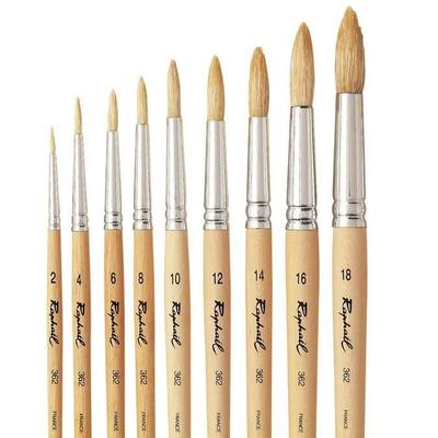 Oleo Round Silk Brush Series 362 4