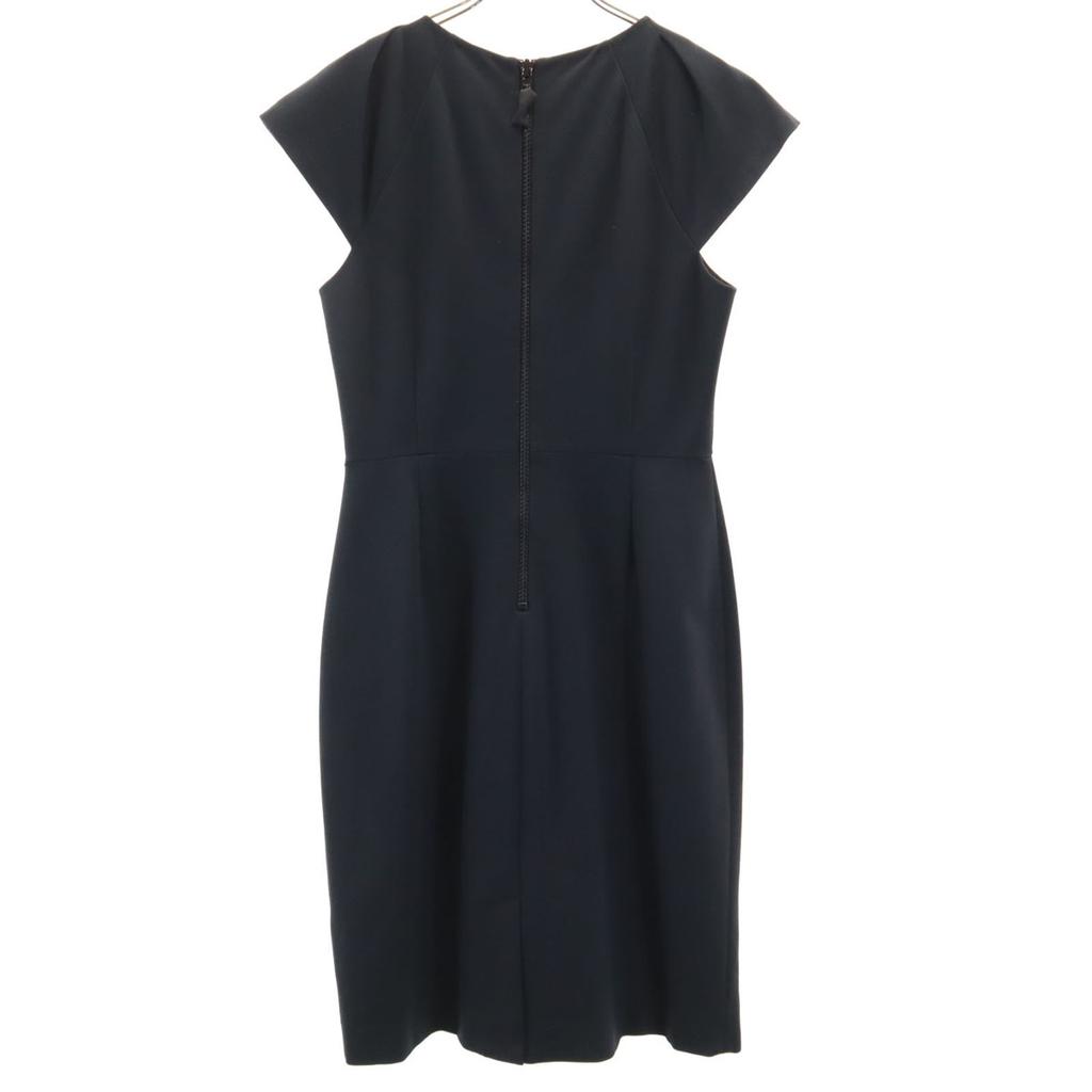 Kate Spade French Sleeve Long Dress 10 Black Women Used