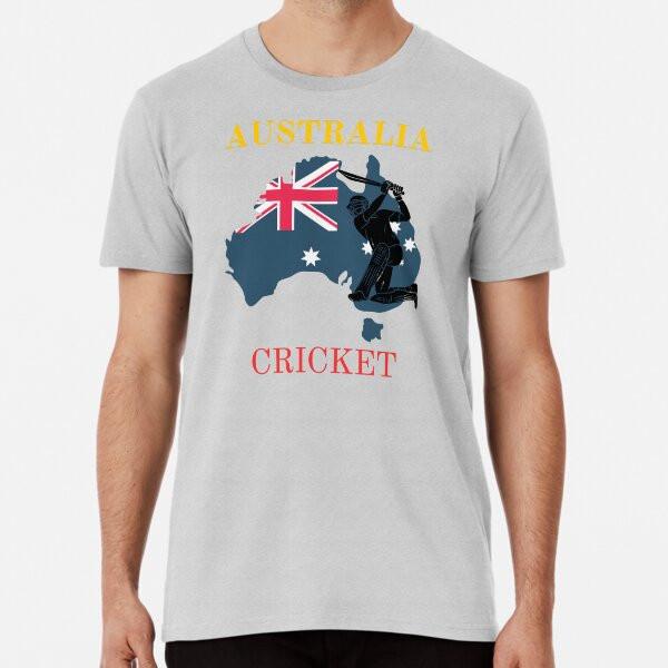 

Australian cricket Premium T-Shirt S to 5XL Made in the AU/USA T-Shirt L