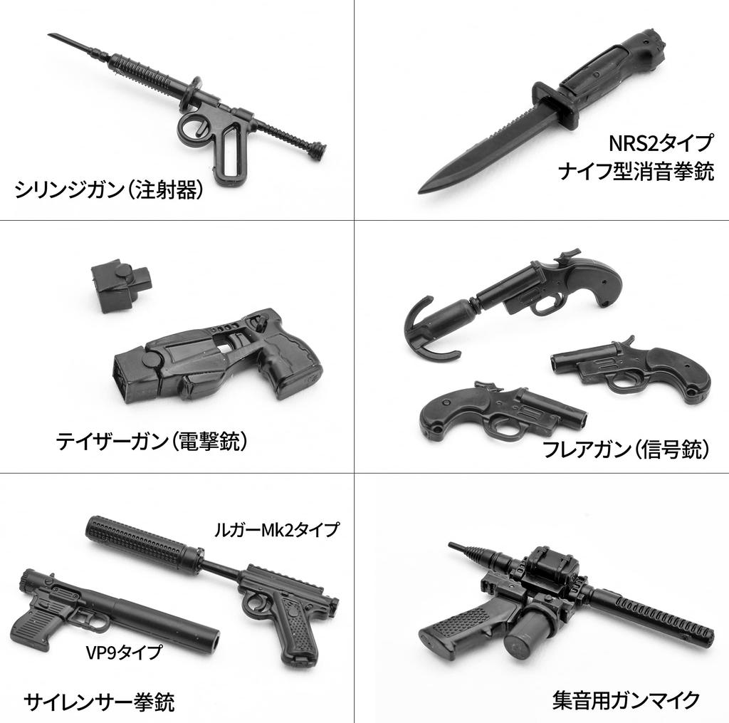 TOMYTEC Little Armory LD041 Silent Nine Plastic Model 323020