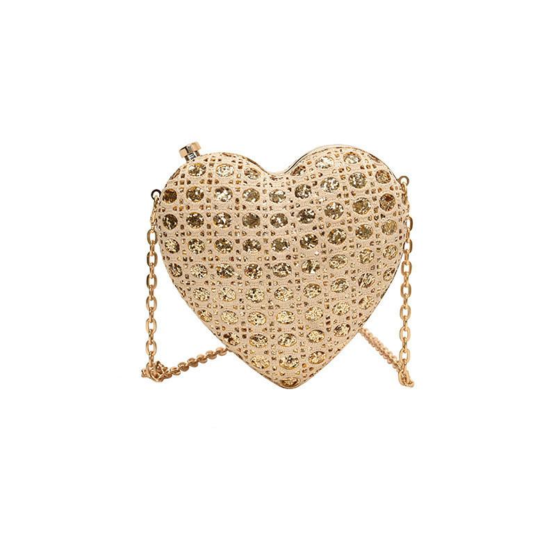 Chic Fashion Crossbody Bag Unique Simple Heart-shaped Shoulder Bag For 2024 Trend