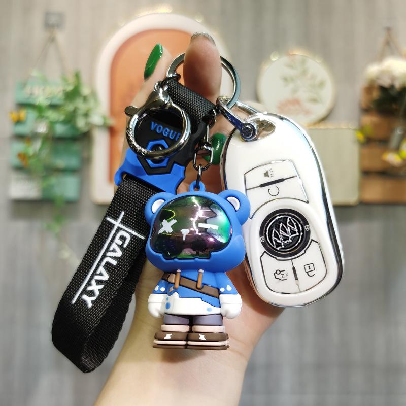 Elegant Key Case for Buick: Regal, Envision, GL8, LaCrosse, Enclave, Velan 7 – Stylish Protective Shell for Women