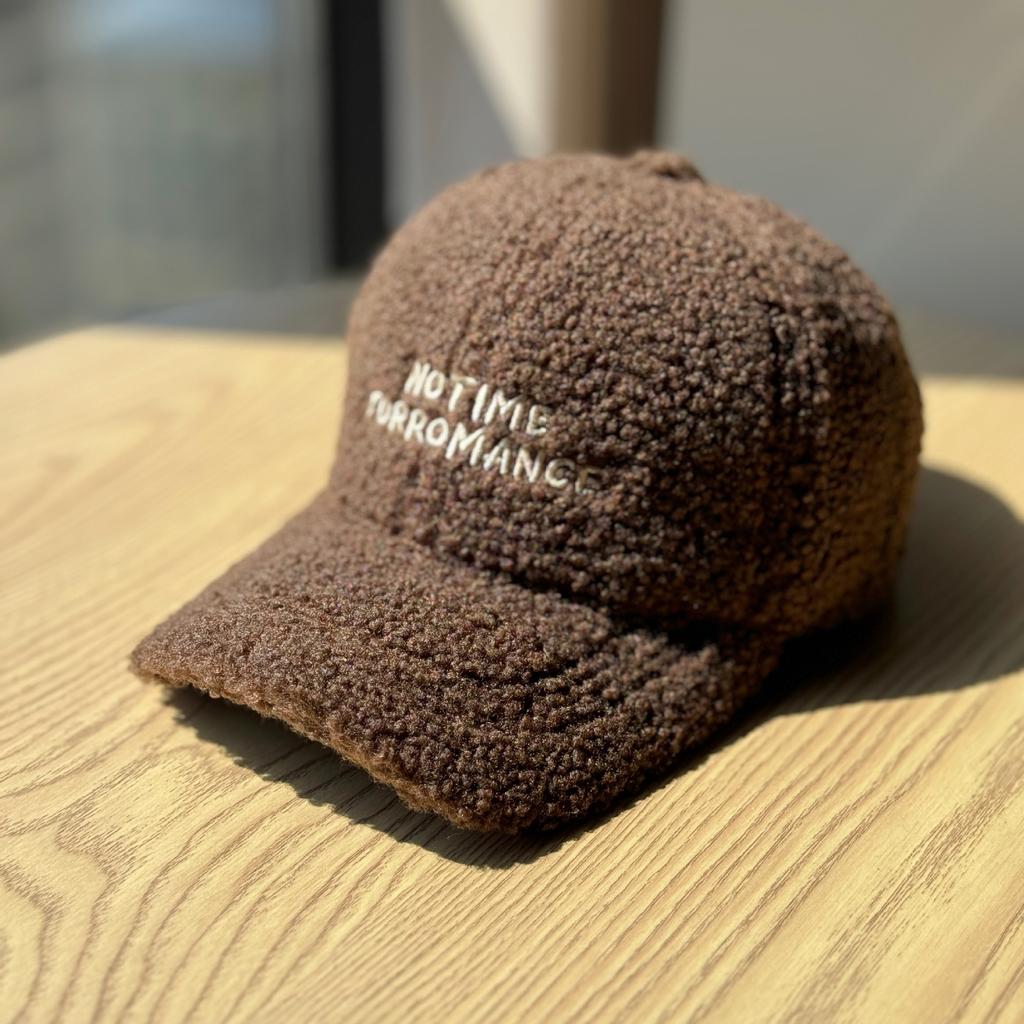 New Hat for Women in Autumn and Winter Thickened and Warm Lamb Wool Korean Version Fashion Versatile Duck Cap Student Plush Baseball