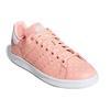 Adidas Originals Stan Smith Non-Slip Low-Top Skate Shoes Coral Pink Polka Dot Women Sneakers B41623