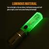 New Super Bright LED Mini Flashlight Side Light Strong Magnetic Flashlight Torch