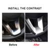 1Pcs Aluminium Alloy Car Steering Wheel Stickers Styling Accessories For Benz AMG W201 W124 W176 W204 W205 W203 W212 W211 W126