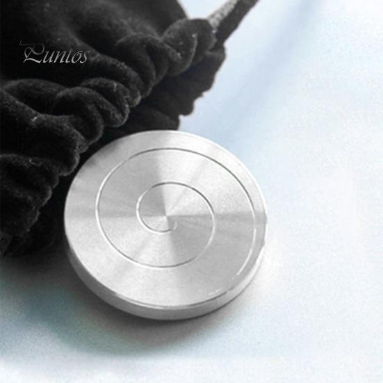 Kreisel Schreibtischspielzeug Stressabbau Angstlinderung Kinder Teenager Erwachsene Tragbares Reise-Metallmünzen-Fidget-Spinner Büro Fingerspitzen-Gyroskop EDC-Spielzeug