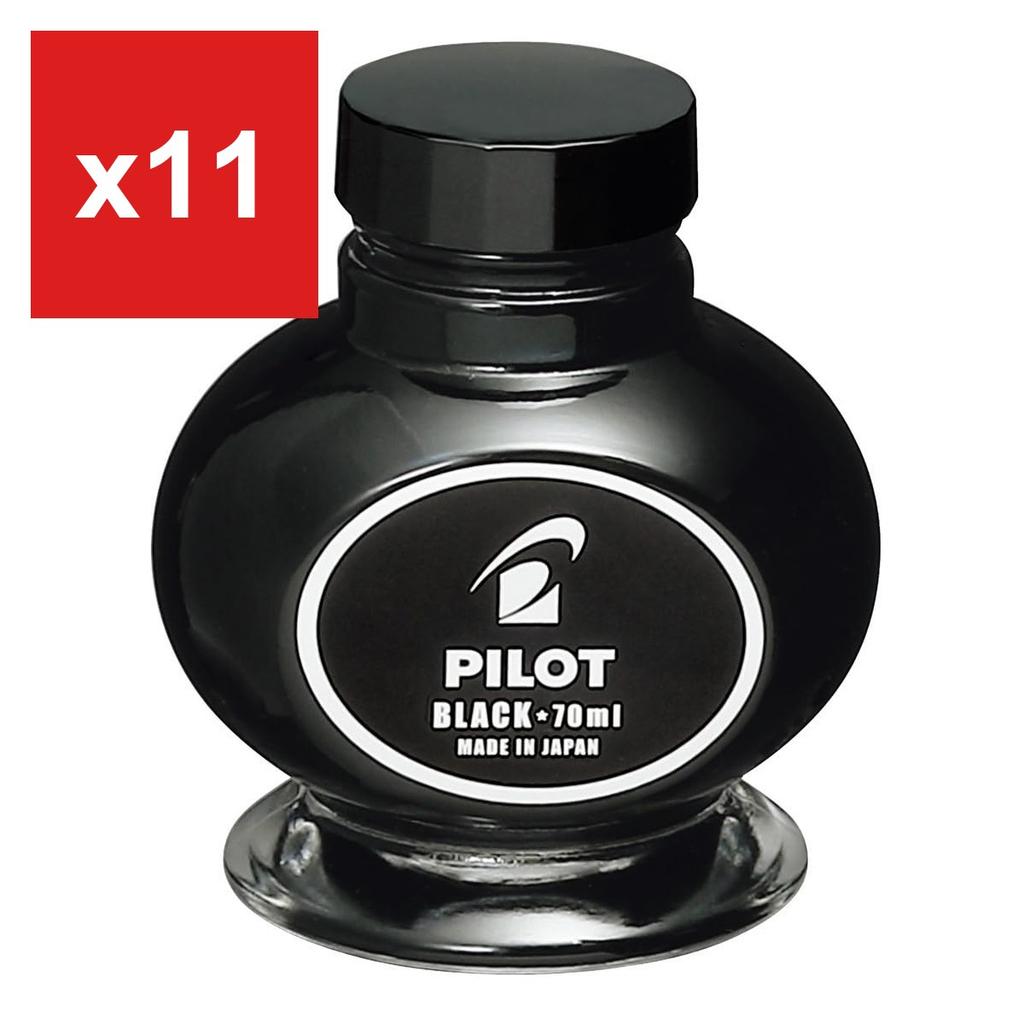 Pilot General Writing Ink, Black (For Plunger-Fill Fountain Pens), INK70B