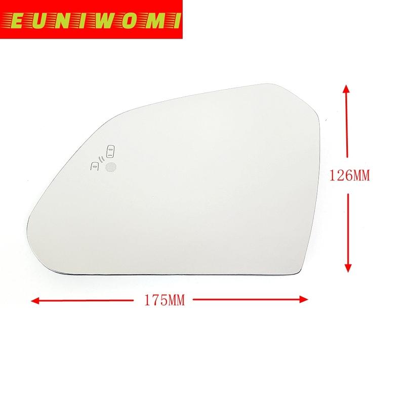 Outside Door Heated Mirror Glass With Blind Spot for HYUNDAI SONATA 2015 2016 2017 2018