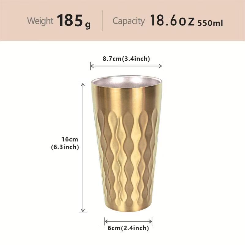 

Shangqi Korean Style Insulated Stainless Steel Mug