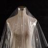 0.2mm Transparent TPU Fabric Waterproof Raincoat Film Bag DIY Perspective Plastic Feeling Fashion Clothing Designer Fabric