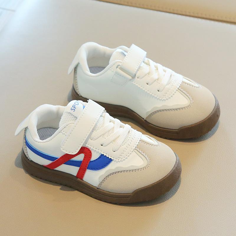 Children's Forrest Gump shoes 2025 spring and autumn boys' sports shoes casual board shoes girls' little white shoes soft-soled baby German trai
