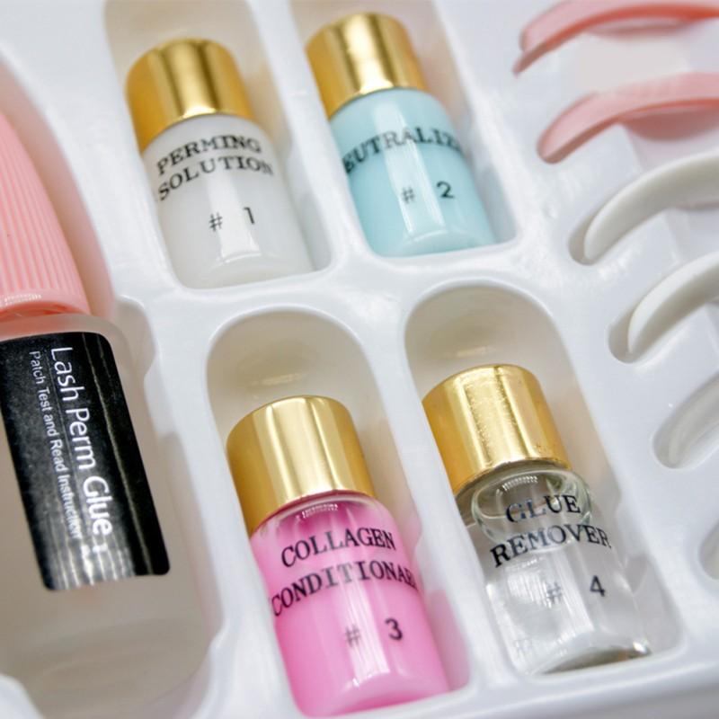 Eyelash Curling Kit Eyelash Perming Solution Eyelash Cleanser