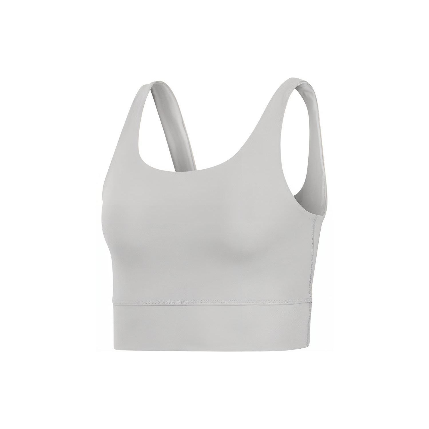 

Nike Yoga Luxe Short Yoga Tank Women tops Light-Gray CV0577-073 S