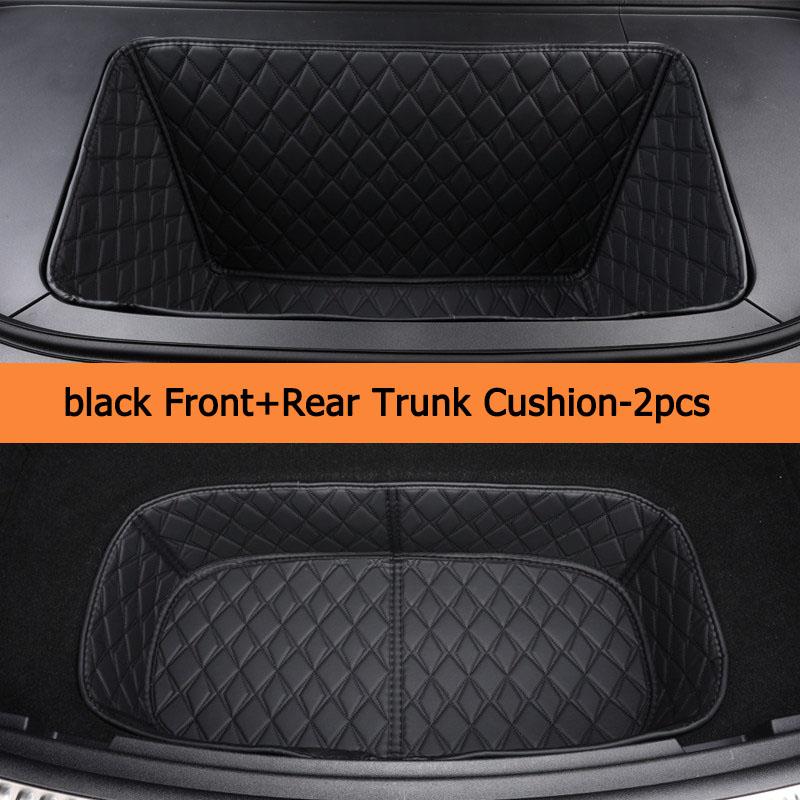 For BYD Sealion 7 EV Front Spare Box Pad Storage Bag Leather Mat Rear Trunk Organizer Pad Protection Liner Interior Accessories