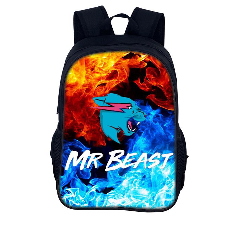 

Рюкзак Mr Beast Lightning Cat Для Студентів І Для Активного Відпочинку Нейлоновий З Креативним Малюнком 2