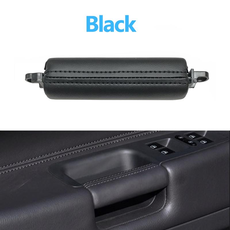 Ușă interioară mașină stânga dreapta partea șoferului mâner de tragere din piele pentru VW Volkswagen Touareg 2003 2004 2005 2006 2007 2008 2009