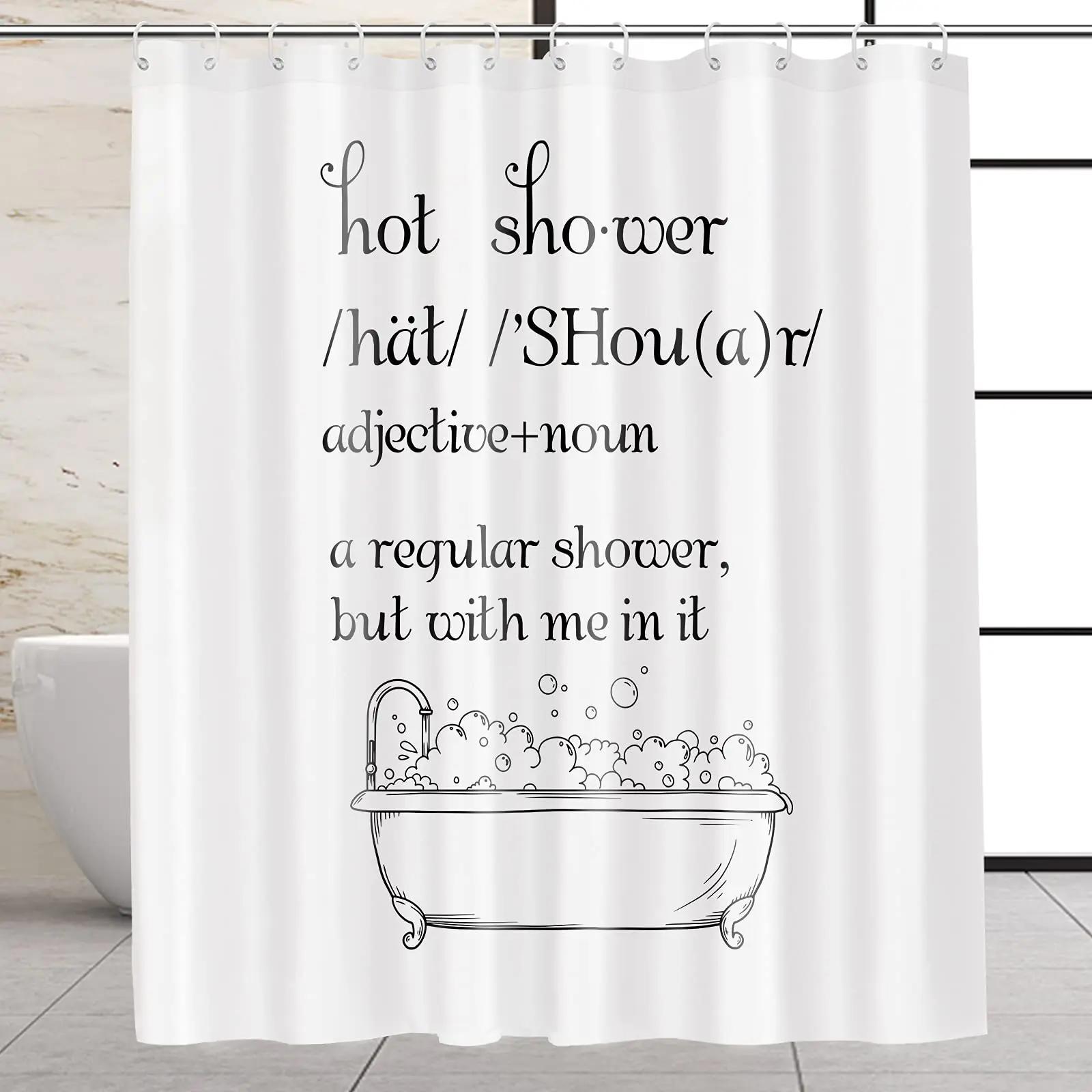 

Funny Word Search Shower Curtain Forget Your Phone On Retro Wooden Plank Country Rustic Waterproof Bathroom Curtain With Hooks W60H190(CM)-1 Pcs