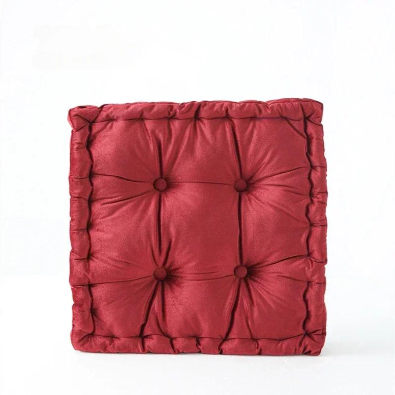 

Квадратный пуф Татами Подушка Спинка Губка Подушка для Офисного Кресла Домашний Декор Подушка для Попы Sohva koristelu Cojín cuadrado 40x40cm