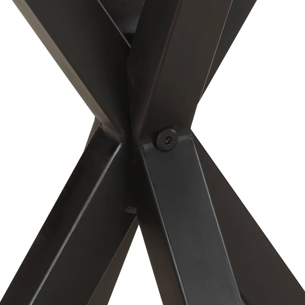 Side Table 48 X 48 X 56 Cm Reclaimed Solid Wood