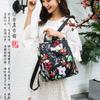 Student Schoolbag Junior High School Student Large-Capacity Anti-Theft Backpack Printed Girl Backpack Campus Flower Print