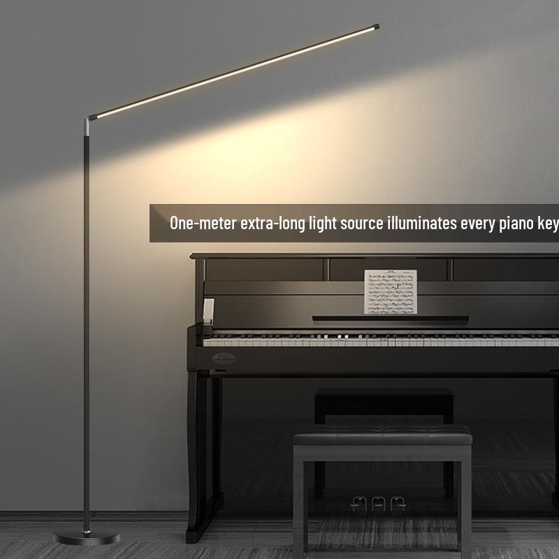Retractable Super Bright LED Floor Lamp for Living Room, Bedroom, Bedside, Reading, Piano, and Eyelash Extension