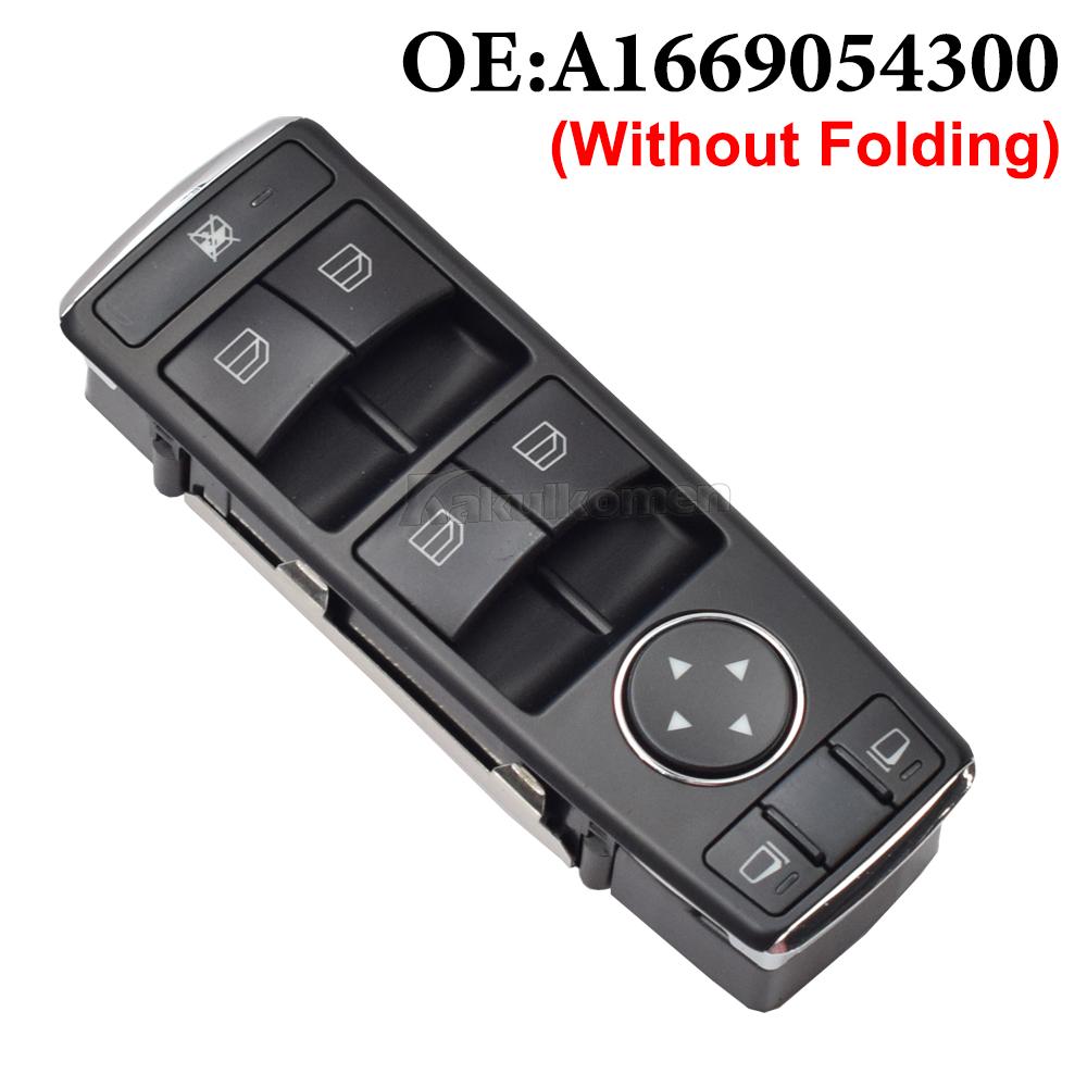 Auto Parts For Mercedes-Benz B ML G GL GLA Class 2013 2014 2015 2016 A1669054300 Electric Power Master Window Switch A1669054400