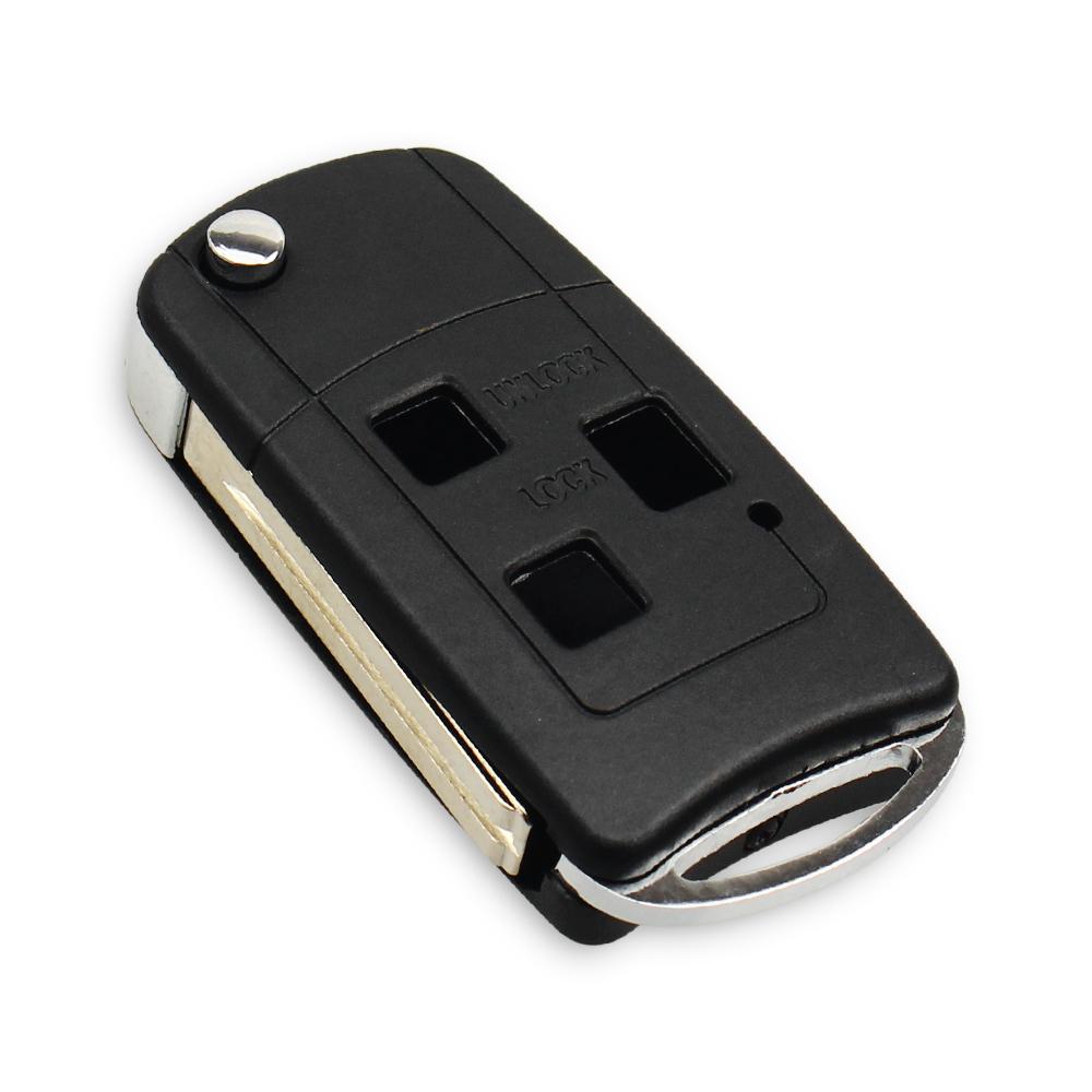3 Buttons Modified Flip Remote Car Key Shell For Lexus Rx300 Ls400 Ls430 Es330 Sc430 Is300 Rx330 Rx350 Gs300 46Mm Blade