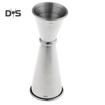 Stainless Steel Cocktail Jigger Double Shot Measuring Cup Kitchen Tool