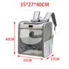 Portable Pet Cat Carrier Backpack Travel Bag with Shoulder Strap Transparent Window Tote Breathable for Kitten Puppy Travel