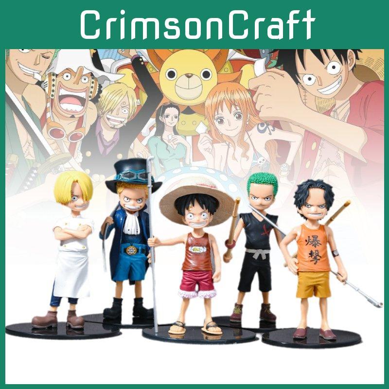 Premium Quality Anime Statues Featuring Luffy Sabo Ace Sanji Zoro Figurines