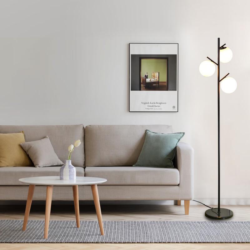Nordic Ins Style Glass Floor Lamp
