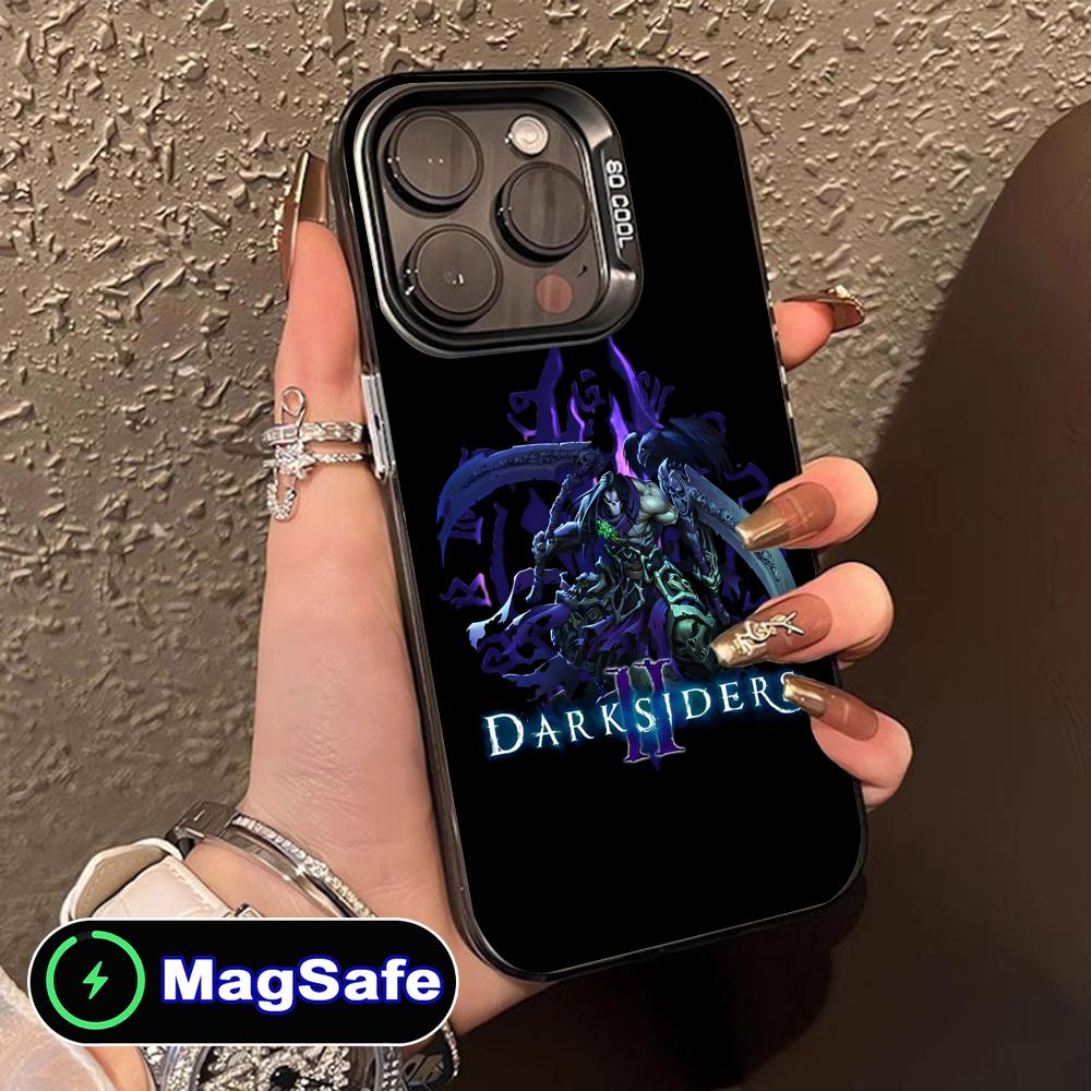 Game Darksiders Mobile Phone Case for iPhone 17 16 15 14 13 12 11 Air Pro Max Plus MagSafe Translucent Colorful Cover Cover