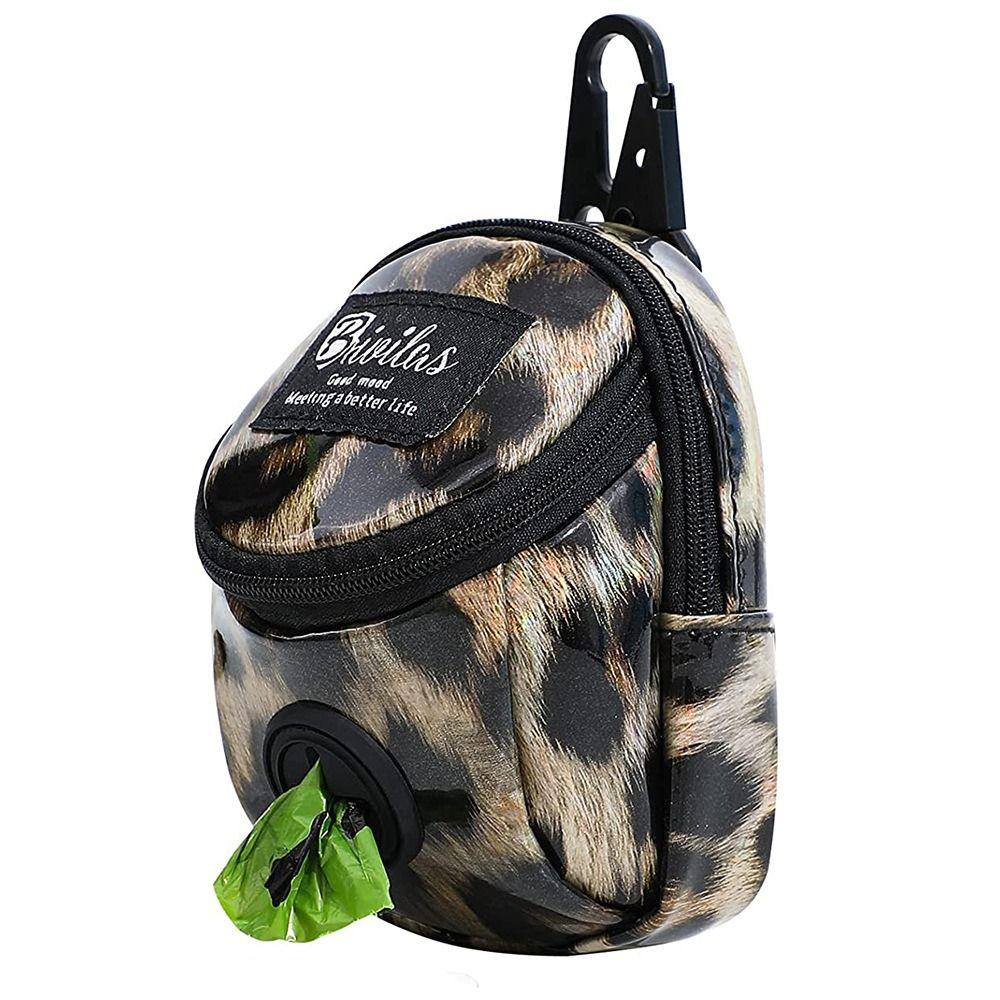 

Portable Dog Training Treat Bag Outdoor Pet Dog Treat Pouch Puppy Snack Reward Waist Bag Dog Poop Bag Dispenser Pet Accessories леопард друку кольору