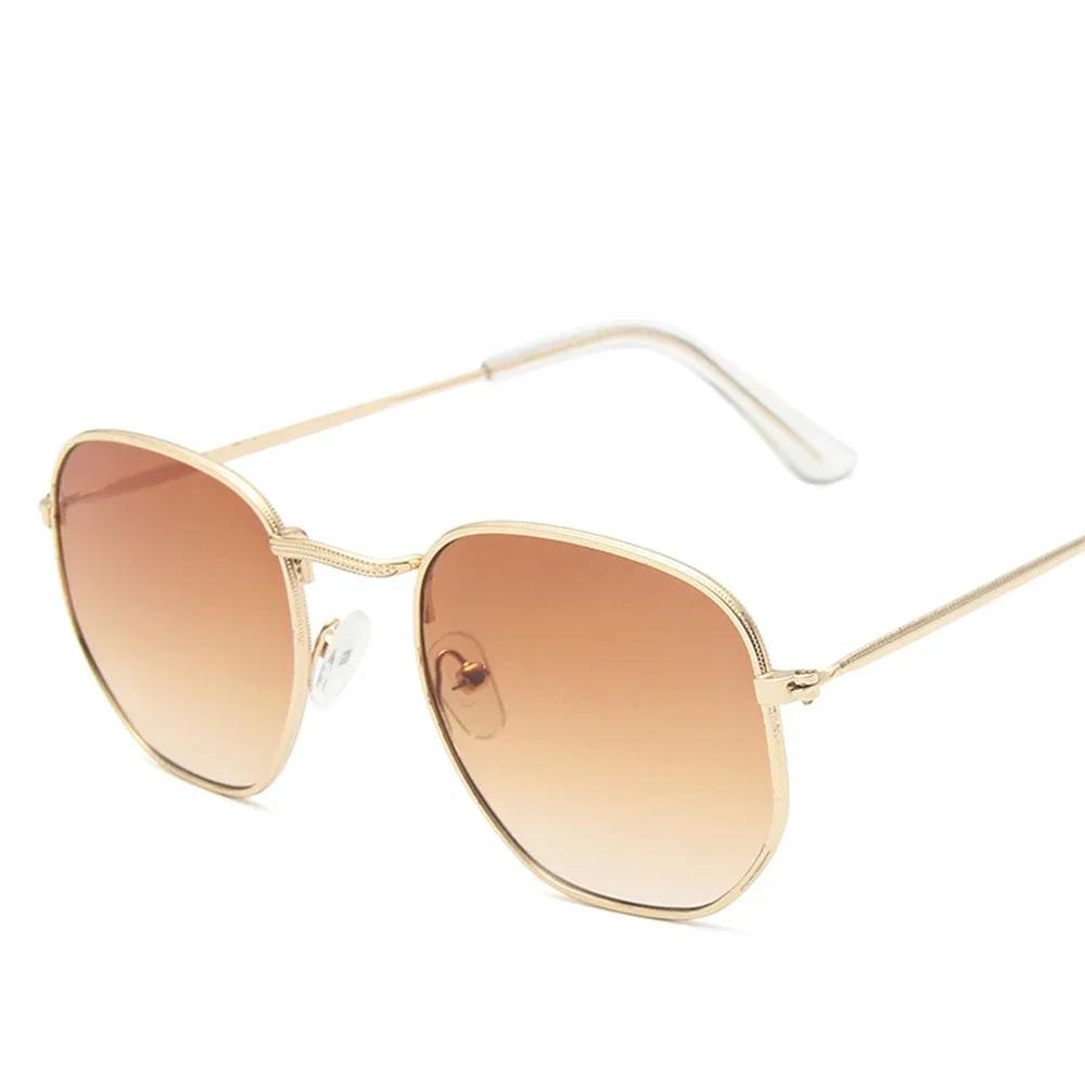 Metal Classic Vintage Women Sunglasses Luxury Brand Design Glasses Female Driving Eyewear Masculino