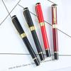 Dragon Clip Metal Pen: Ballpoint, Fountain, Rollerball - Simple & Elegant with Laser Logo.