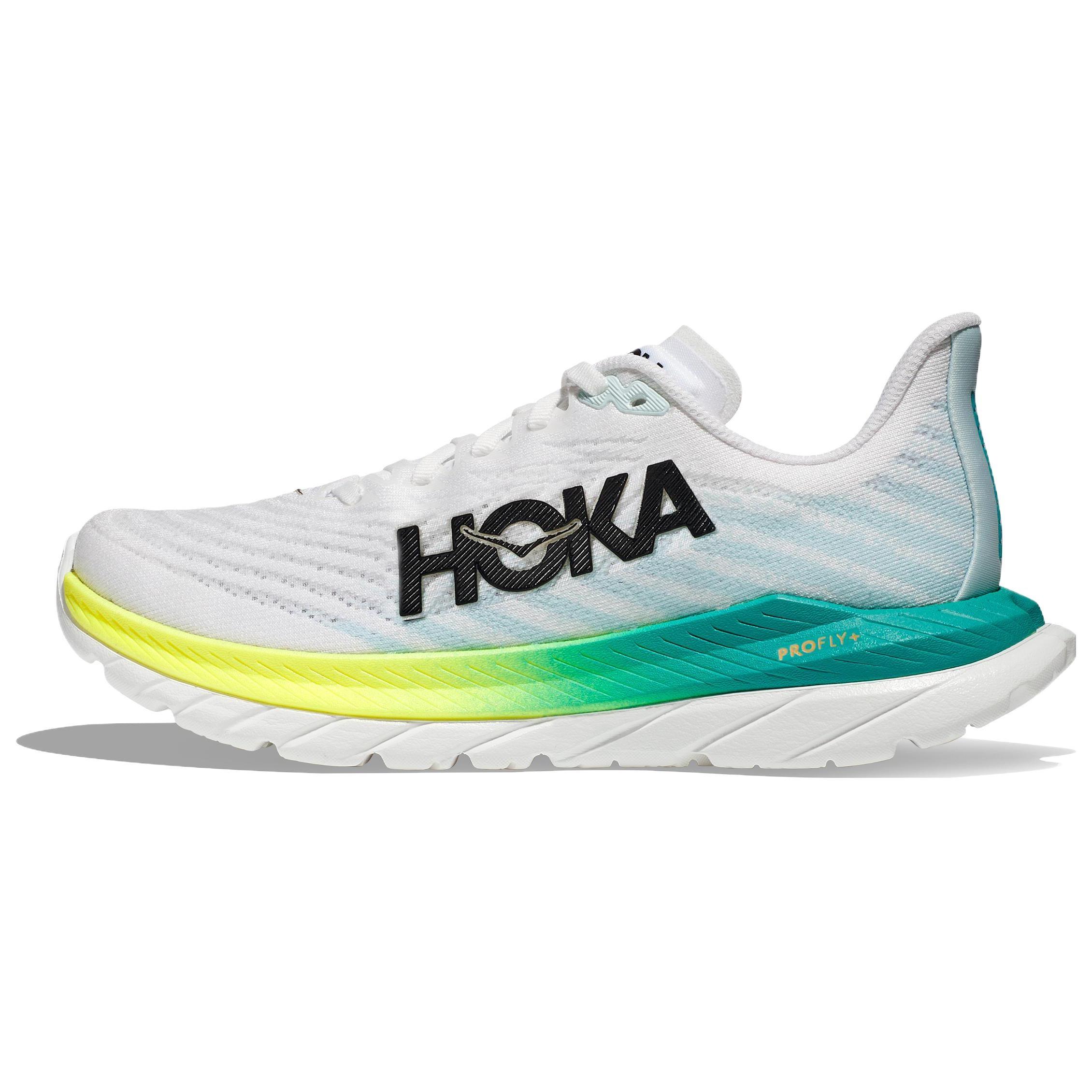 HOKA ONE ONE Mach 5 Wide White Blue Glass Men s 1136677-WBGL EU 40⅔