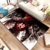 Street Fighter Retro-Game-Gamer-Bereichsteppich, Teppich für Wohnzimmer, Schlafzimmer, Sofa, Fußmatte, Dekoration, rutschfeste Bodenmatte für Kinderspiele