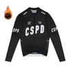Unisex Thermal Cycling Jersey Long Sleeve Road Bike Mountain Winter Outdoor Sport