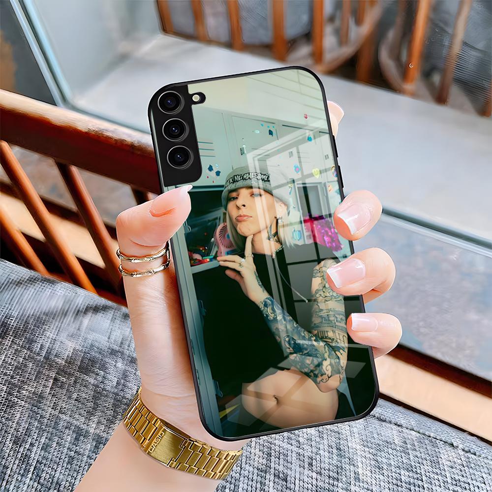 Singer Y-Young Miko Phone Case For Samsung A25 A13 A33 5G A54 A36 A35 A56 A52 A14 Shockproof Glass Cover