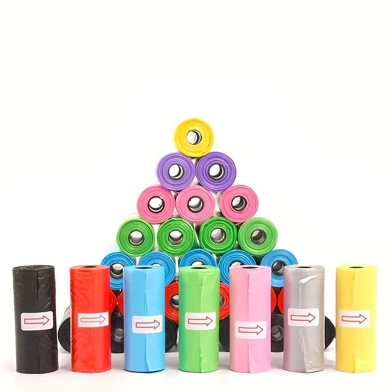 Poop Dog 210 Rolls Bag Outdoor Cleaning Poop Bag Outdoor Clean Pets Supplies For Dog 15bagsroll Refill Garbage Bag Pet Supplies