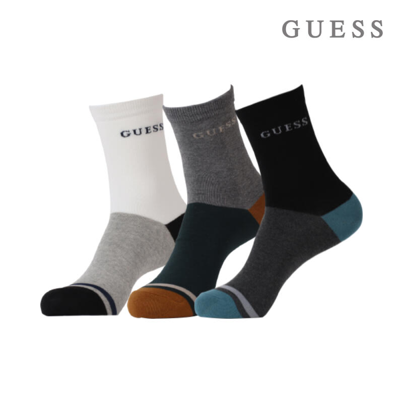 

Guess Men s Colorblock Mid-Calf 3-Piece (KMZA3001)