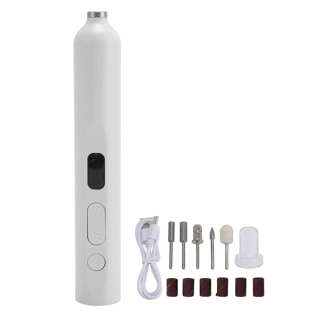 Pilă electrică de unghii 2 în 1 și lampă de unghii Portabilă Multifuncțională Mașină de pilă de unghii cu uscare rapidă