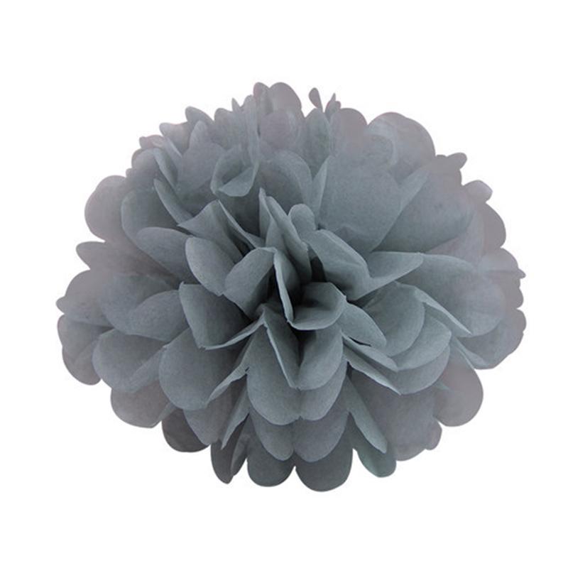 5pcs 6''-12'' Tissue Paper Pompoms Wedding Decorative Paper Flowers Ball Baby Shower Birthday Party Decoration Paper Pom Poms