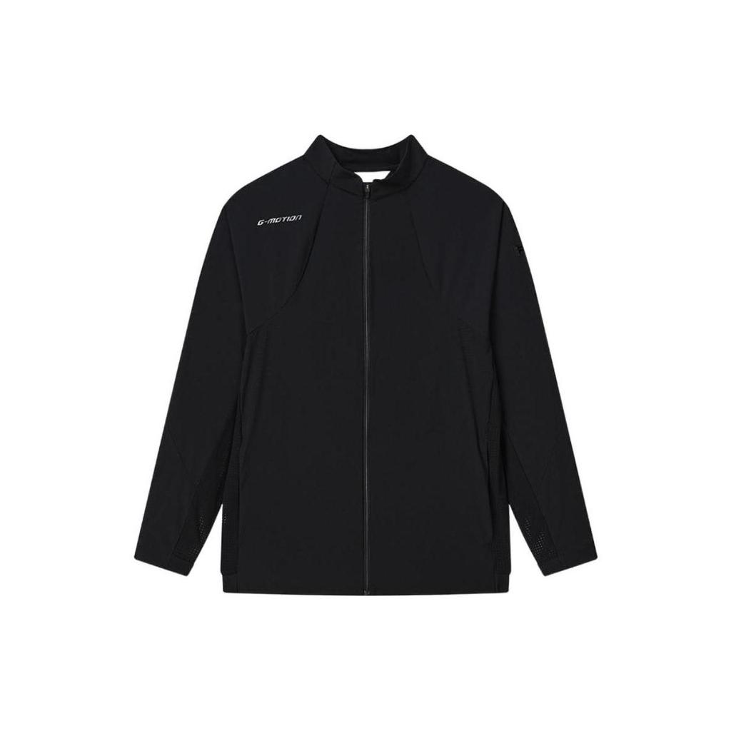 Fila Solid Color Lightweight Golf Sports Casual Jacket Men Jackets Black A11M225701F-BK