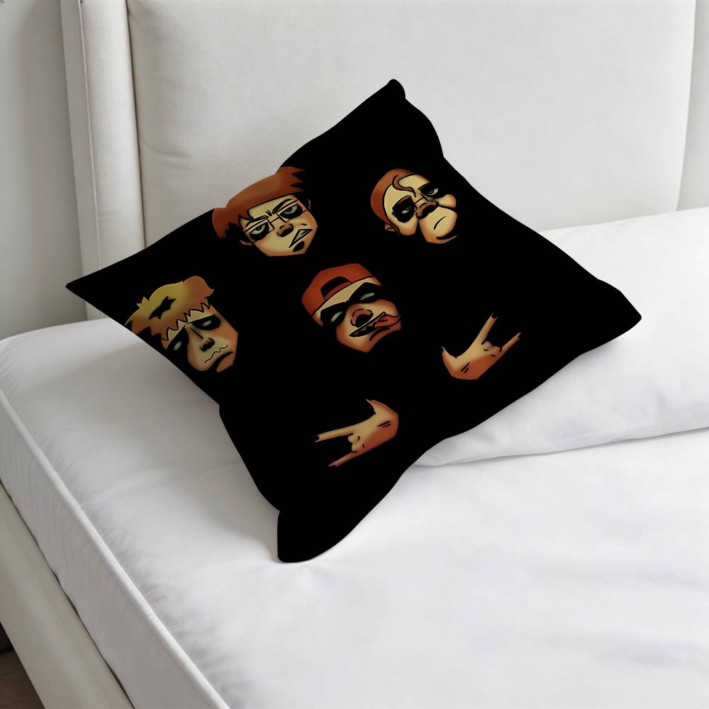 Cool The EEltingville CClub Decorative Square Pillow Cover Soft Comfortable Pillow Case Sofa Bed Home Decoration