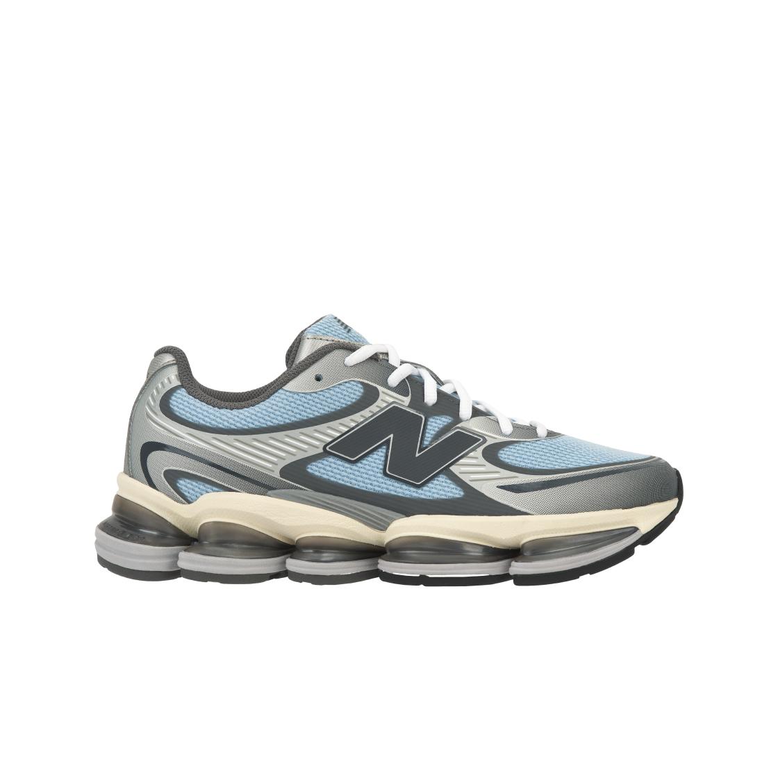 New Balance ABZORB 2000 Light Chrome Blue Silver Herren Sneaker Grau Silber-Metallic Castlerock U2000BA 44 gray